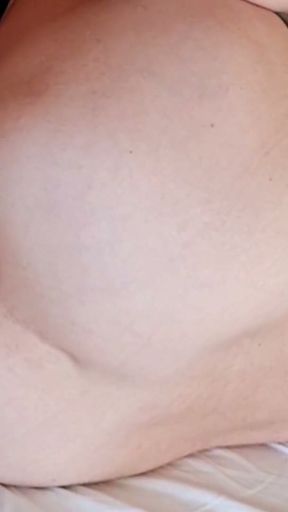 Dildo plus Dick in Young Wife's Pussy Let Him Come Faster   Clip 1