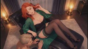 Female Domination Stories #15B: Copper Goddess of Endless Denial (Animated)