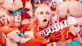 Zero Two. Squirting In The Franxx PART2