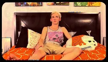 Confident Twink Oliver's Intense Solo Audition HD video