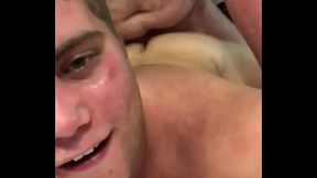 When daddy goes to work and his friend comes over