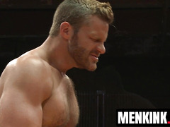 Alex Adams dominates Landon Conrad in oil soaked naked match
