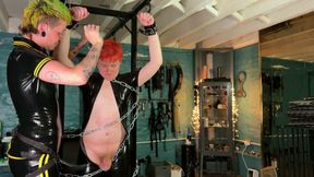 Chained up: Impact &amp; Anal Training