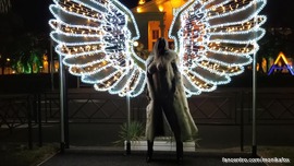 Angel Walks Naked On The Waterfront In Sochi