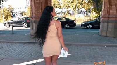 Adorable inked girl was picked up from the streets for lustful fucking