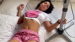 My Latina GF's Punishment: Skinny beauty gets fucked hard and cramed