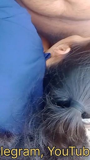 Blowjob Sex Inside of Deep Jungle