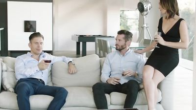 Wife Gapes for her Brother in Law