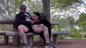 raven vice sucks my dick in the park