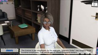 Christine Stays With Her GodFather - Baby Sitter
