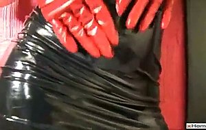 Latex clad femdom alicia solo