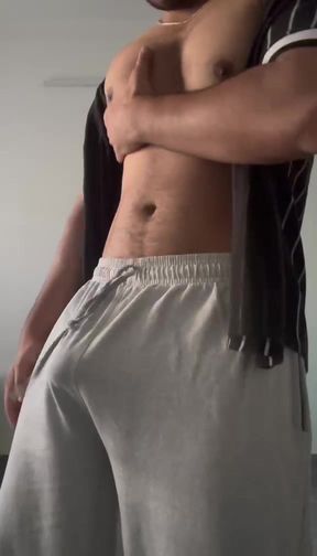 Horny Indian Twink Prepares for Grindr Daddy, Secret Wank &amp; First Online Cumshot
