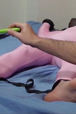 Tickle Tickle in a Pink Suit Tied