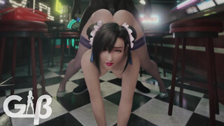 Dolled Up Tifa Jack O Pose Fuck