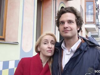 GERMAN SCOUT I SLIM MILF DEEP ANAL I CHEATING BOYFRIEND AT STREET CASTING