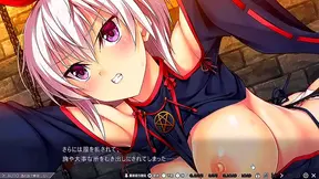 Onmyoji Tempts Shadow Demon in Sultry Supernatural Embrace