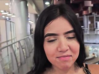 I drilled her in the bath of the mall after a scarcely any days of going out to the clips with her.