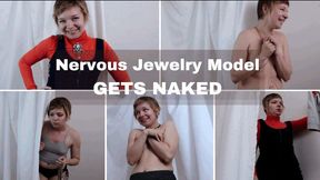 Jewelry Model GETS NAKED - MP4