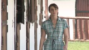 Eliska Cross an experienced woman with brown hair fucked in