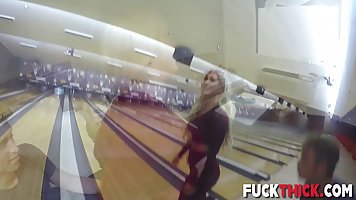 Brandi Bae is a beautiful blonde lady who likes to fuck random guys, in a hotel room