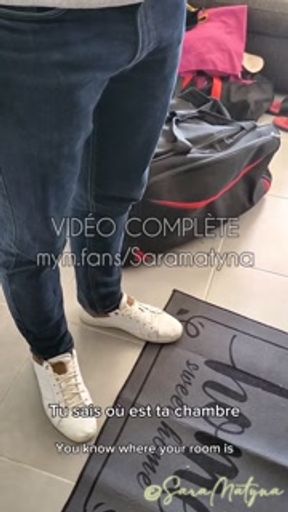 I jerk of the student that I'm hosting