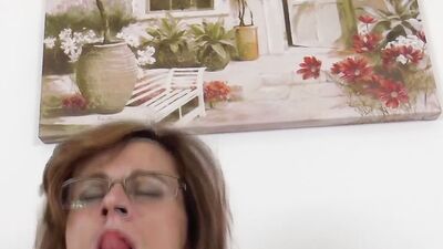 Honry woman from Germany taking a dick deep in her vagina
