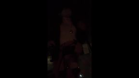 Independent Training No21 Exposure Walk and Stray Pee at Night