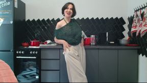 Spitting on the tits flows to the hairy cunt