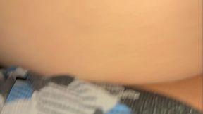 Hunky boyfriend convinces petite Latina wife to try raw sex