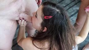 ”Kat Tries Out Some Different Meat”