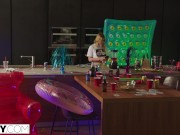 TUSHY Party-girl Leah loses her anal cherry to her BF