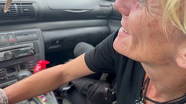 HOMEMADE ACCIDENTAL SEX - YOU ASK ME FOR A BLOWJOB IN THE CAR AND YOU CUM SO FAST !!!!