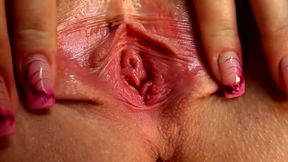 Horny Blonde Satisfies Herself with Dildo and Balls Deep in the Pussy