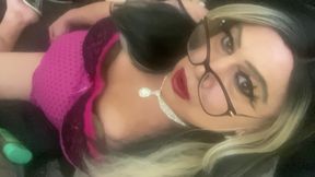 Krissy Sweets Using Cock Ring and Anal Toy