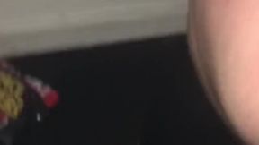 Dirty Whore Strips After a Night Out and Gets Freaky