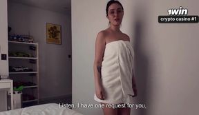 Stepson's Relaxing Massage Turns Into an Unexpected Moment with Alina Rai