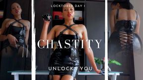 Locktober Day 1: Chastity Unlocks You