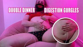 Double Dinner Digestion Belly Gurgles WMV