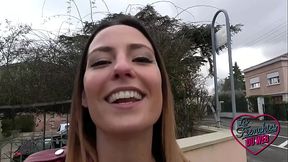 Pam and Heivy, two beautiful sluts, impale themselves on the same cock