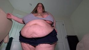SSBBW Roleplay First Date, Are You Sure My Fat Belly Is Okay