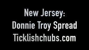 New Jersey: Tickling Donny Troy Spread Eagle