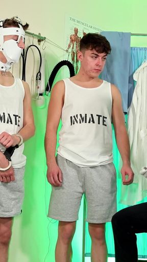 Medical Examination for Two Twink Inmates Pt 1