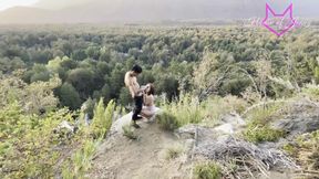 Pareja follando despues del trekking en Chillan de Chile Ft KJ - SendoPOV
