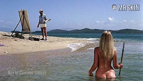 You will be mesmerized with nice boobies belonged to well known Helen Mirren