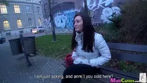 MallCuties nice brunette Chick is fucking for jacket