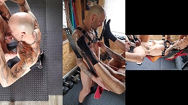 Gym fuck and fist