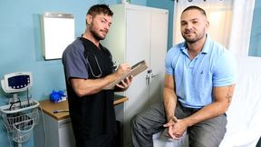 Doctor Jack Andy fucking his horniest patient yet, Julian Knowles