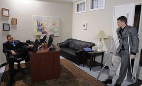 Slender office men find it intriguing to fuck a little