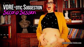 Vore-otic Suggestion Second Session - Ludella Takes You On An Even Trippier Mindfuck Guided Vore Fantasy with ASMR, Rapid Growth, & Sexual Innuendo - HD MP4 1080p