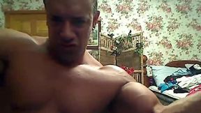 American Bob Flexes and Shows Off Body